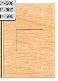 Pro-Line Shaper Cutters - PC11-500
