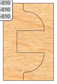 Mini-Pro Shaper Cutters - MC51-010