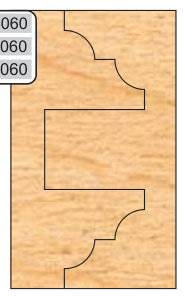 Mini-Pro Shaper Cutters - MC51-060