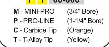 Pro-Line Straight Top Groover - 3/16" Width