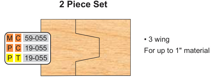 2-Piece Cope & Pattern Set - Victorian Style Profile